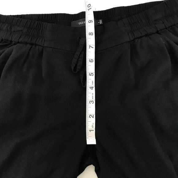 Aritzia Talula Jogger Pant Women's Small Black Ankle Rayon Lightweight Casual - Picture 11 of 12